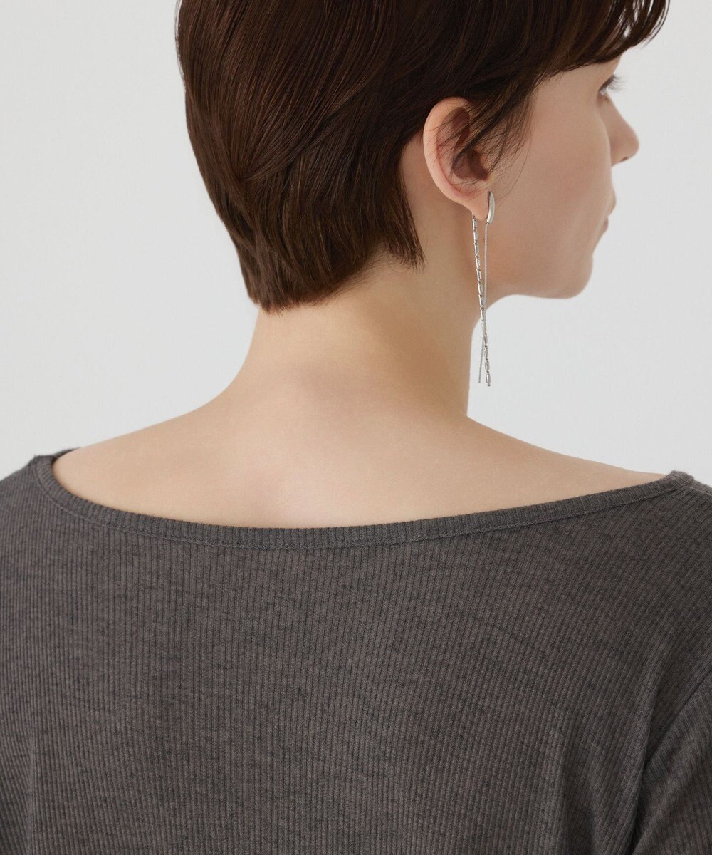 GRACE CONTINENTAL レースヘムテレコカットトップ 