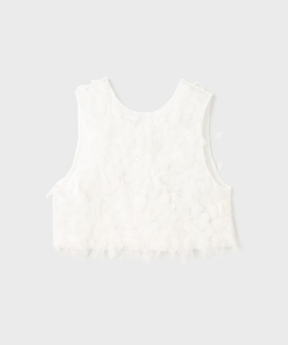 GRACE CONTINENTAL フリンジベスト 