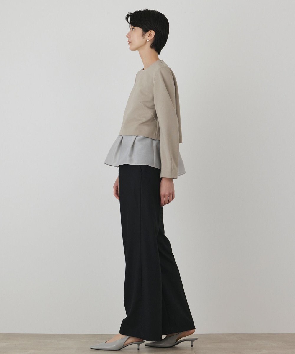 GRACE CONTINENTAL シアーフレアカットトップ 