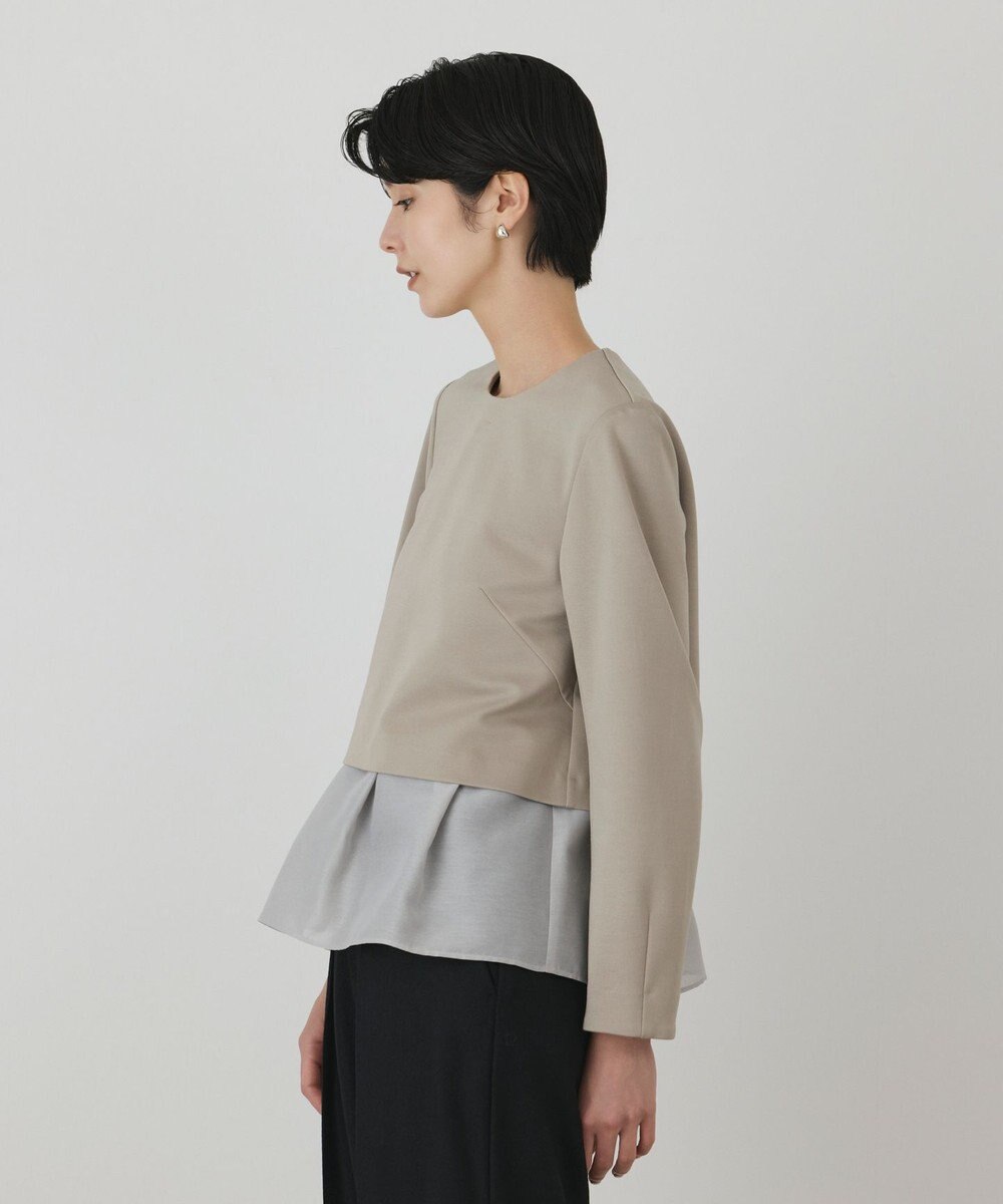 GRACE CONTINENTAL シアーフレアカットトップ 