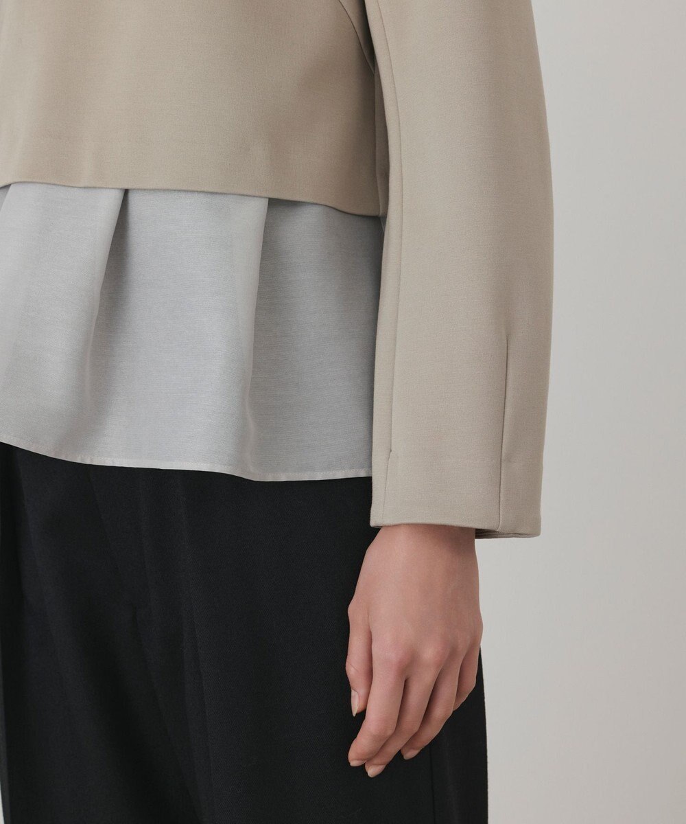 GRACE CONTINENTAL シアーフレアカットトップ 