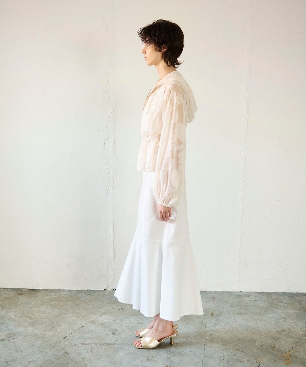 GRACE CONTINENTAL ジャガード刺繍ブルゾン 