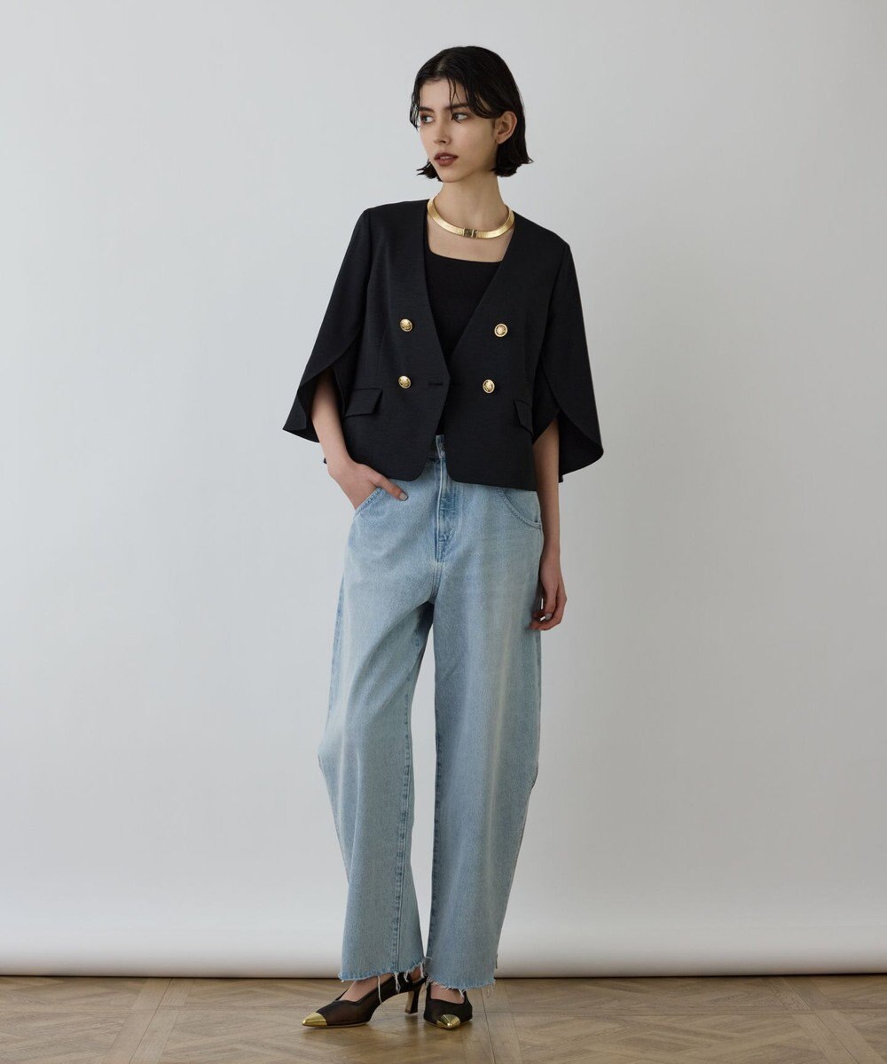 GRACE CONTINENTAL ブライトニットノースリーブ