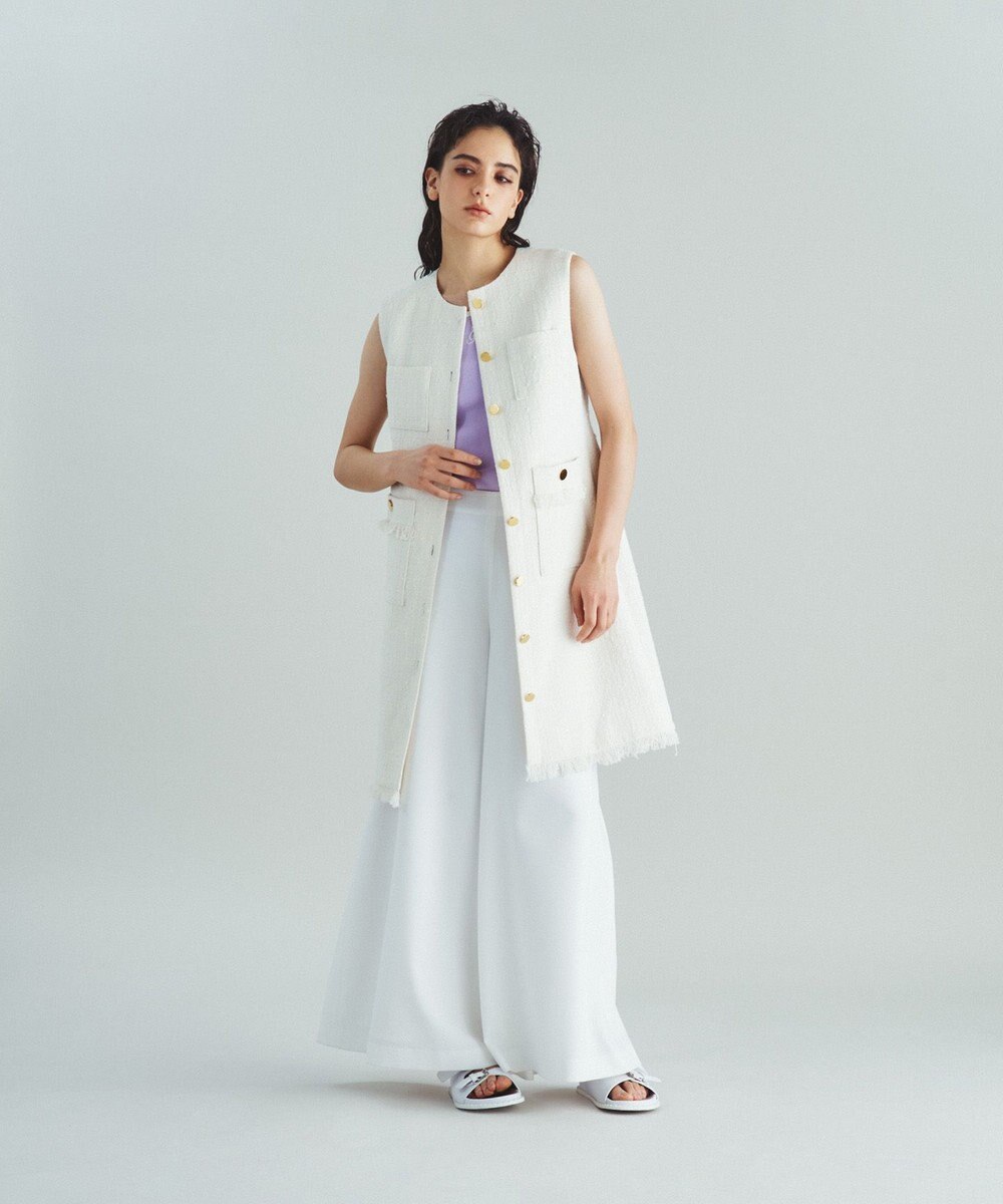 GRACE CONTINENTAL ツイードミニワンピース