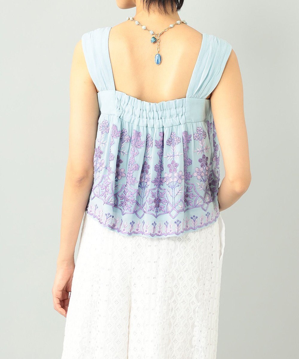 エスニック刺繍ノースリーブ / GRACE CONTINENTAL | GRACE CONTINENTAL