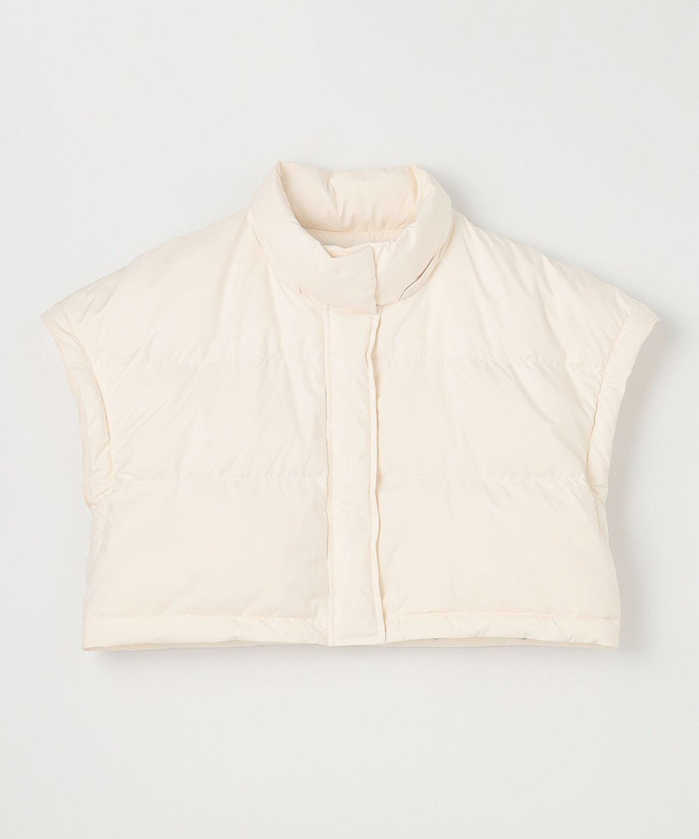 GRACE CONTINENTAL ヘムファーショートダウンジャケット 