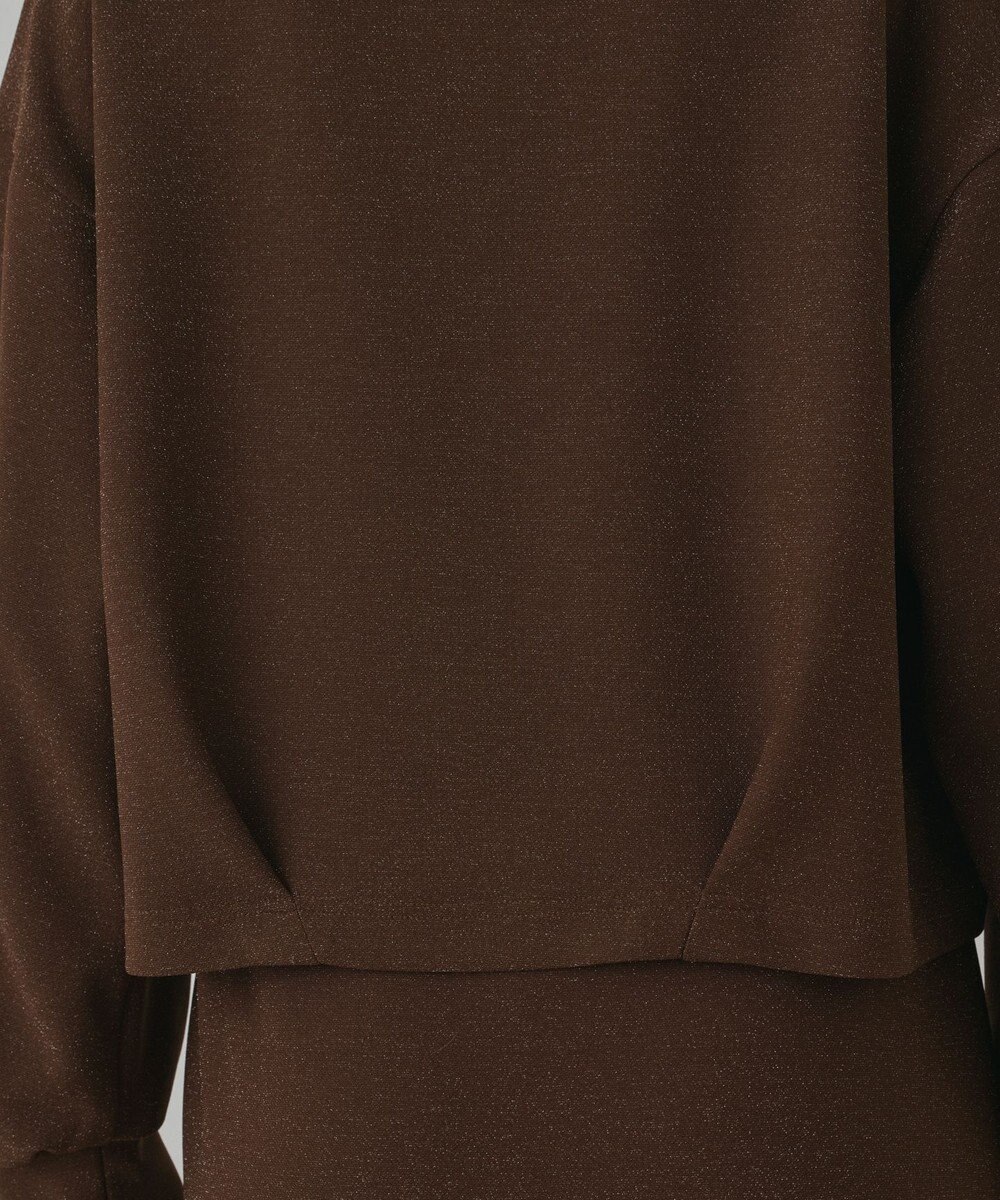 GRACE CONTINENTAL ラメカットトップ 