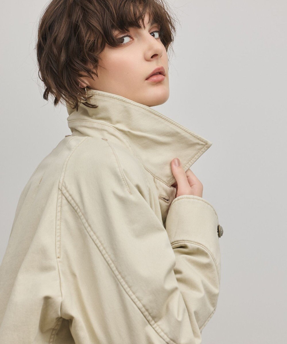 GRACE CONTINENTAL ケープ付カバーオールジャケット 