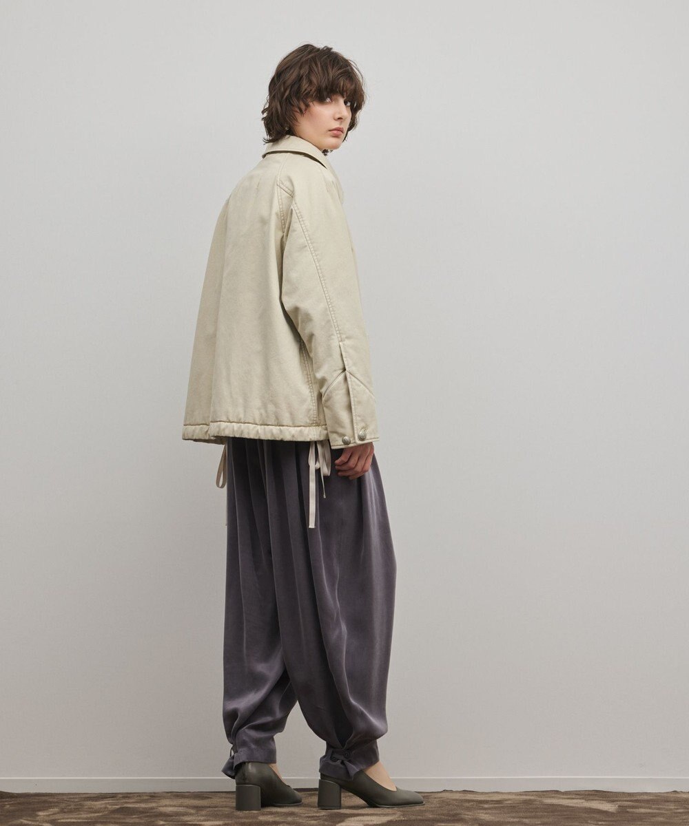 GRACE CONTINENTAL ケープ付カバーオールジャケット 