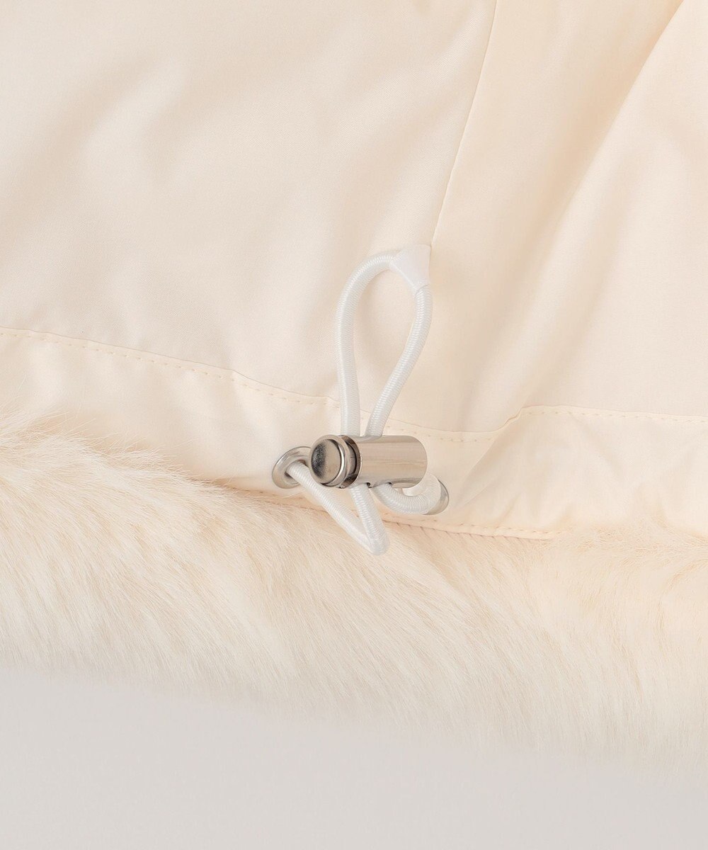 GRACE CONTINENTAL ヘムファーショートダウンジャケット 