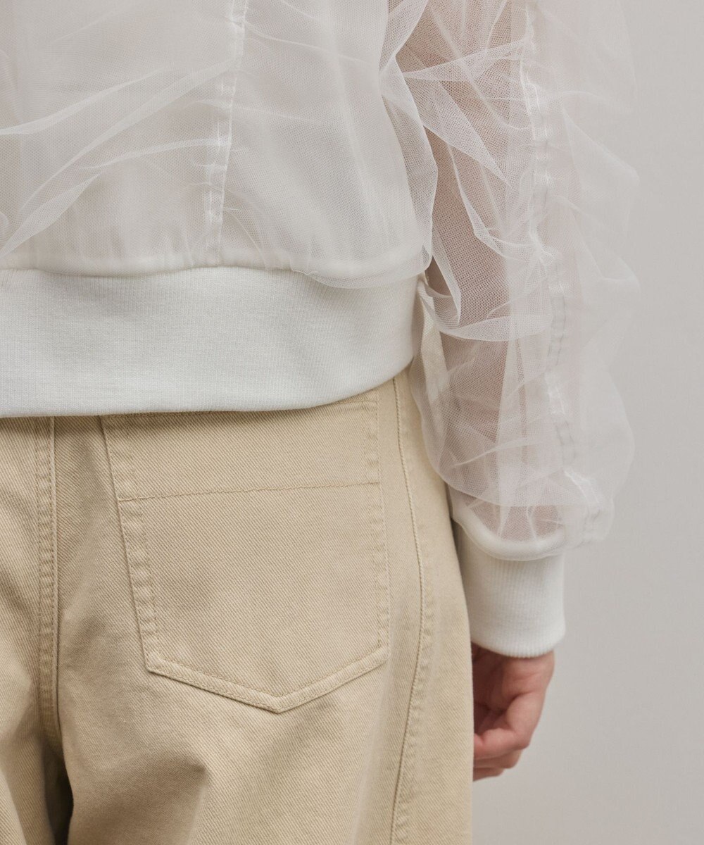 GRACE CONTINENTAL チュールパーカー 