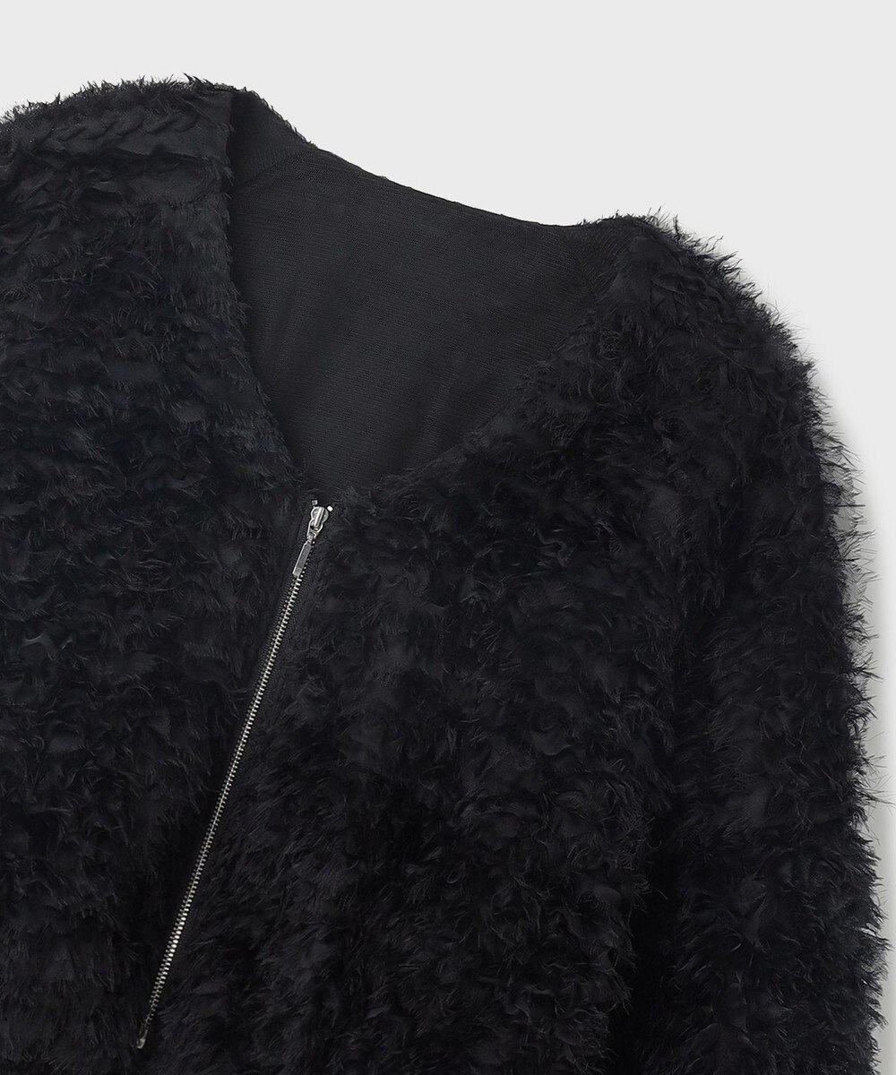 GRACE CONTINENTAL フラワーチュール刺繍ブルゾン