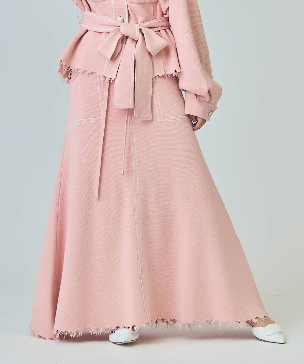 GRACE CONTINENTAL ミラノリブロングスカート