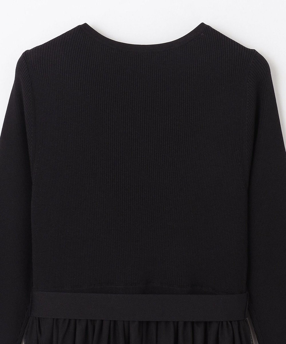 GRACE CONTINENTAL チュールコンビニットワンピース 