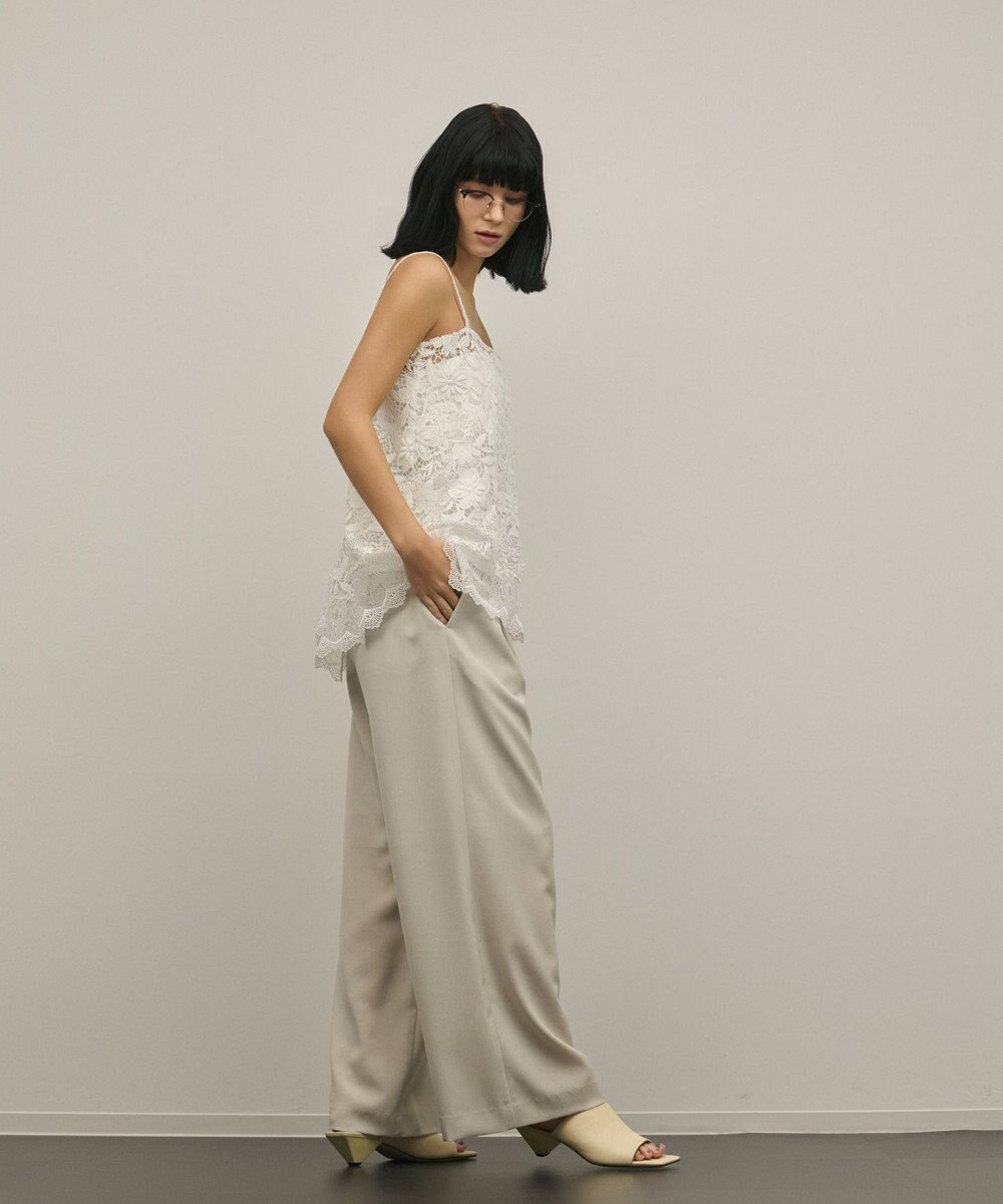 GRACE CONTINENTAL フラワーレースキャミソール 