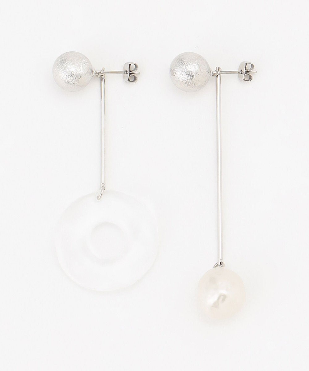 GRACE CONTINENTAL アシメクリアリングピアス 