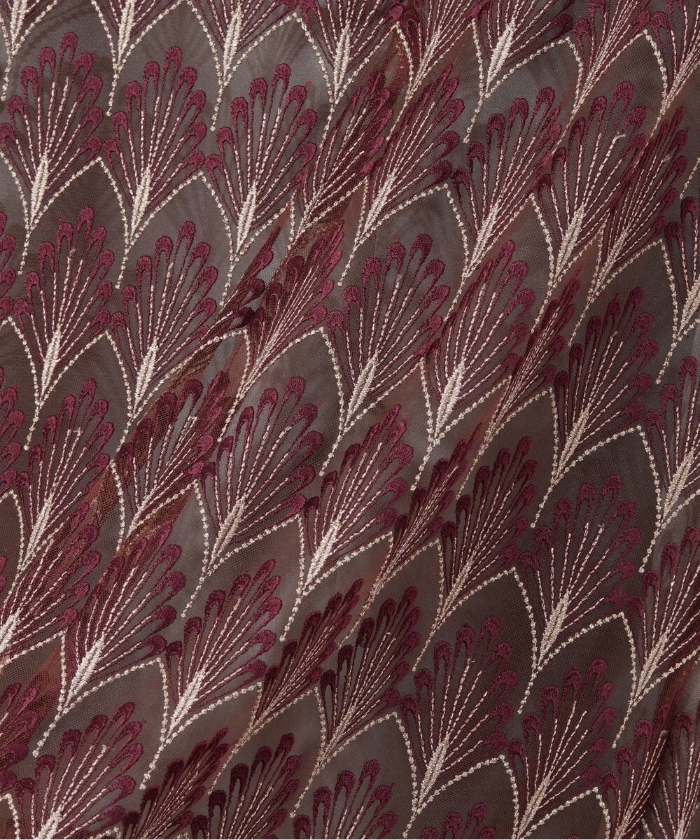 GRACE CONTINENTAL シャイニーリーフembドレス