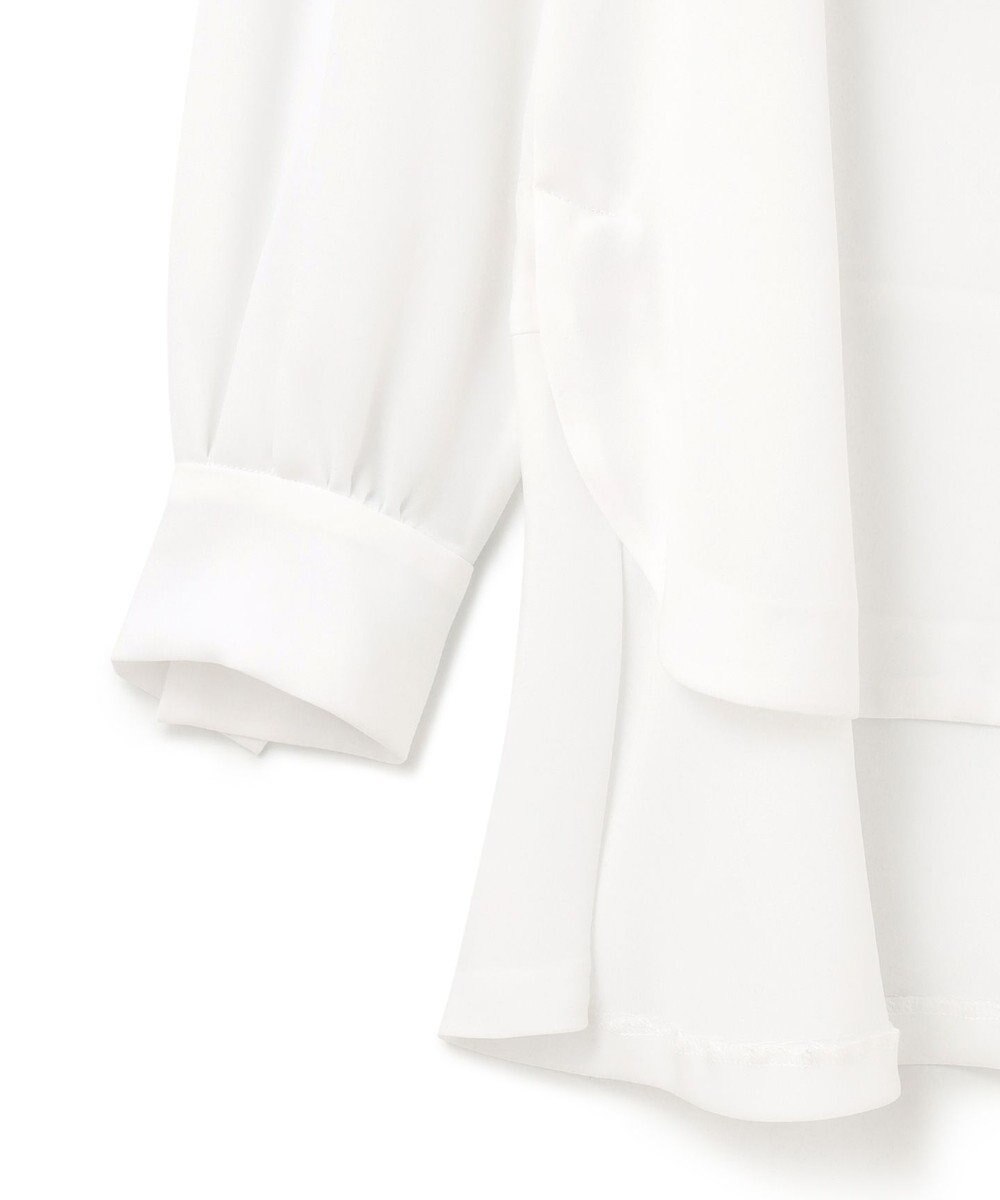 GRACE CONTINENTAL ロングテールドレスシャツ 