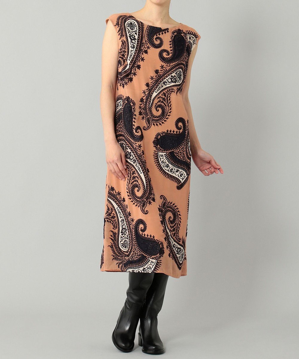 ペイズリー刺繍ワンピース / GRACE CONTINENTAL | GRACE CONTINENTAL  