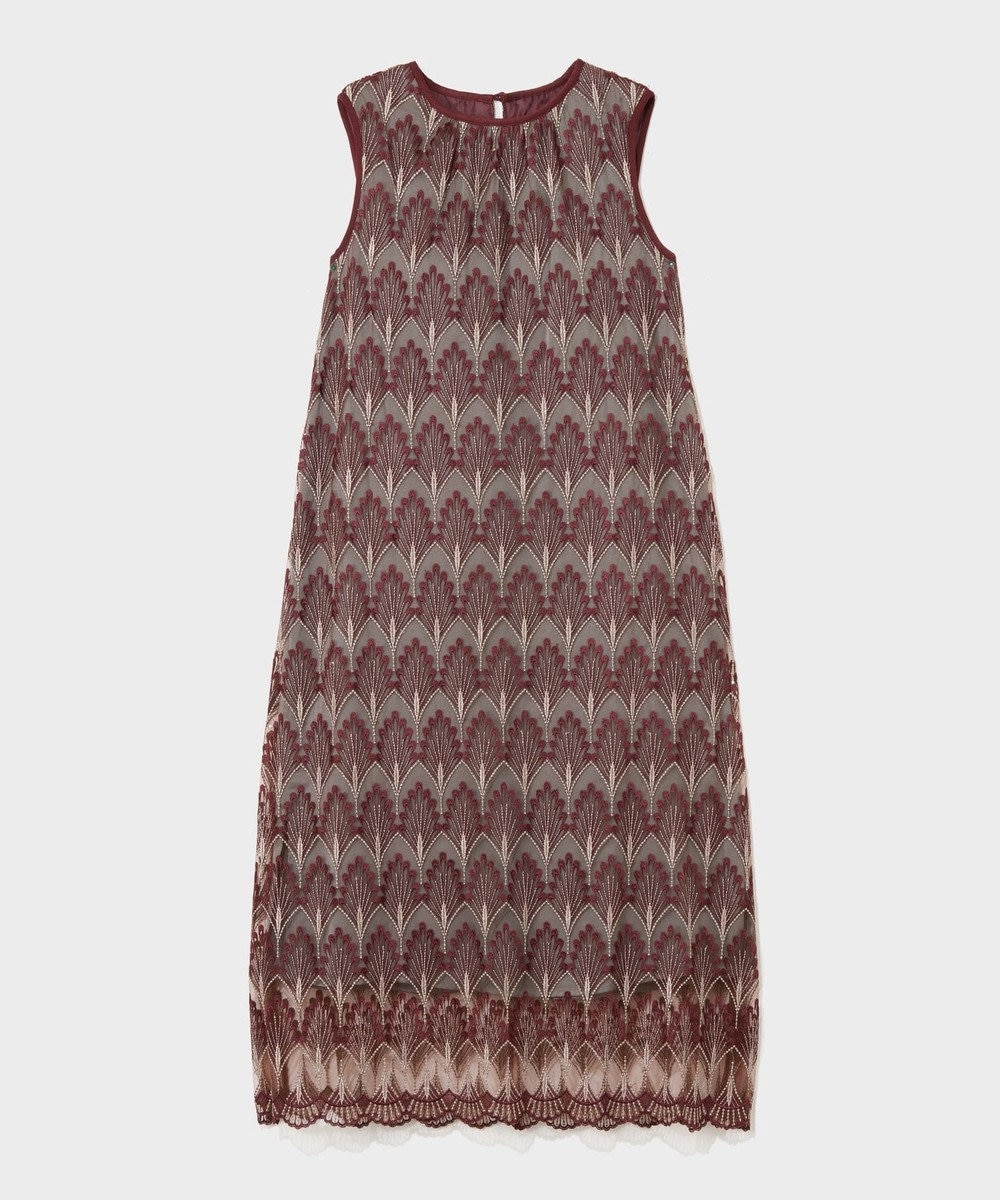 GRACE CONTINENTAL シャイニーリーフembドレス