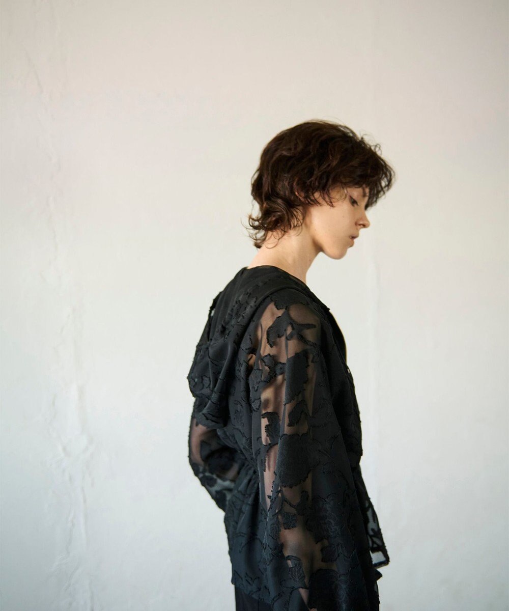 GRACE CONTINENTAL ジャガード刺繍ブルゾン 