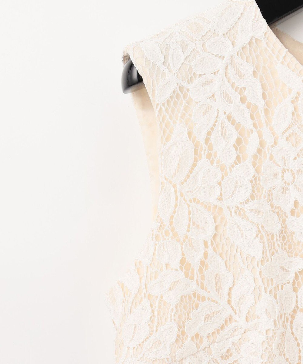 GRACE CONTINENTAL レースタイトドレス 