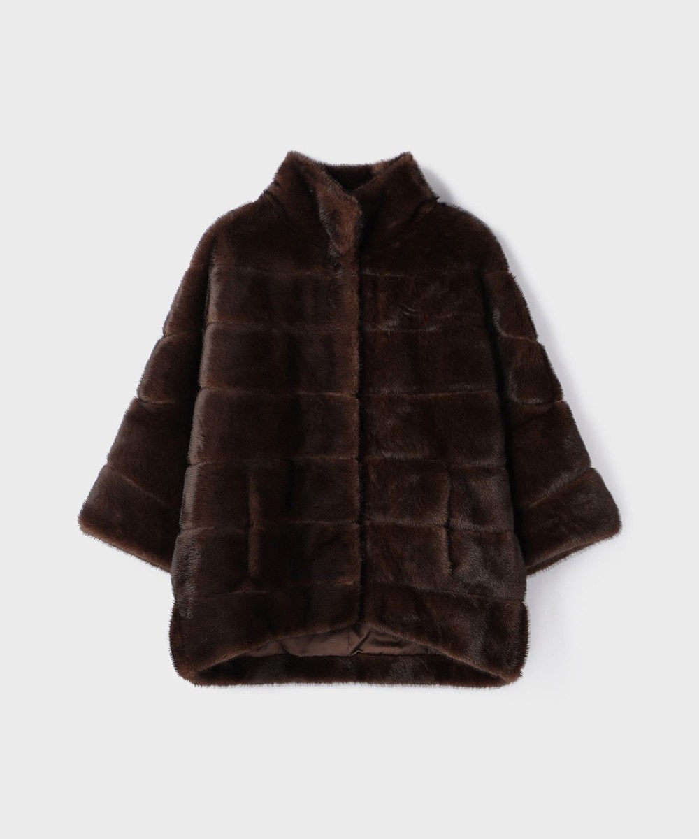 GRACE CONTINENTAL 【LOU ANDREA】フェイクショートコート