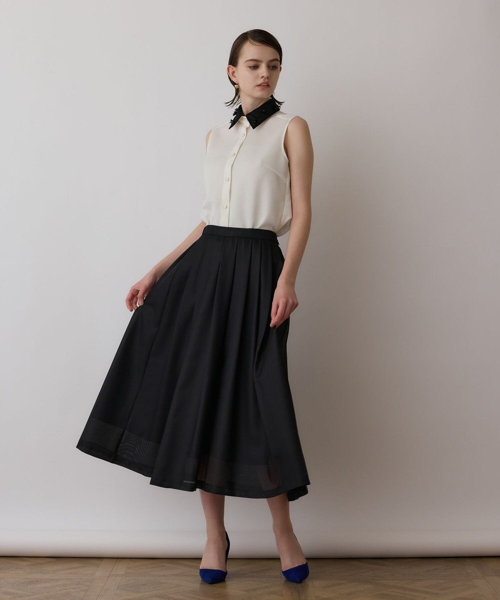 GRACE CONTINENTAL シアーメッシュスカート