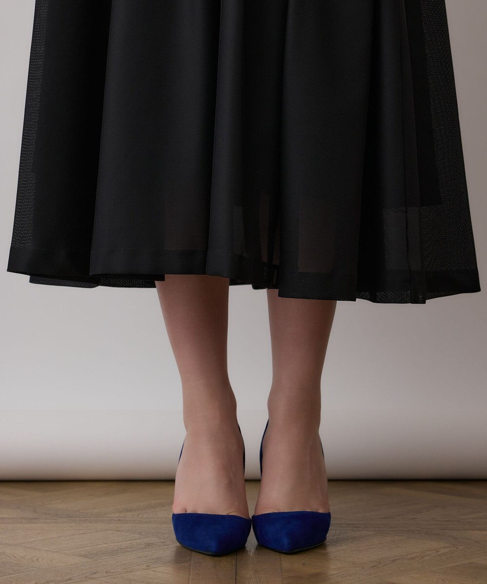 GRACE CONTINENTAL シアーメッシュスカート 
