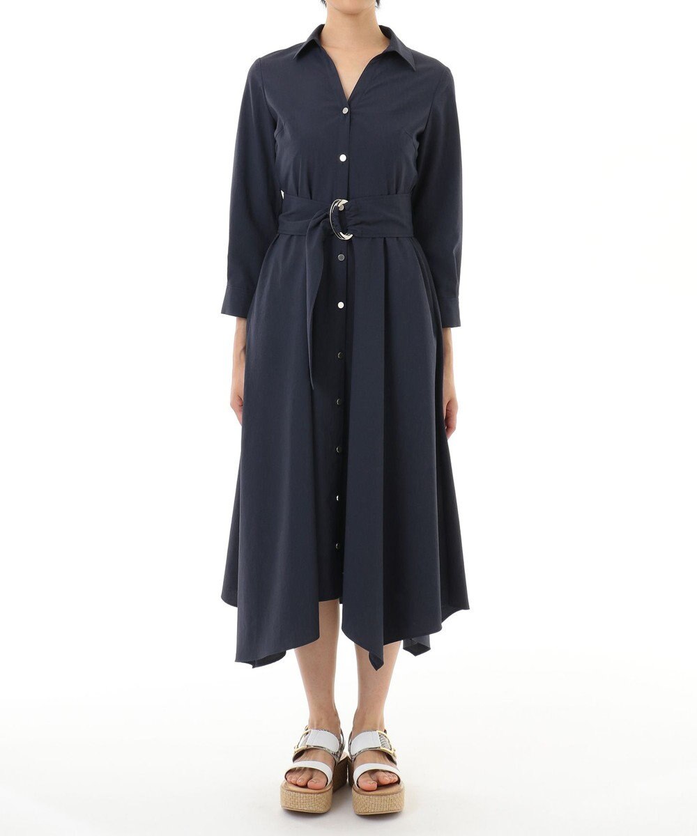 ベルテッドシャツワンピース Grace Continental Grace Continental グレースコンチネンタル 通販