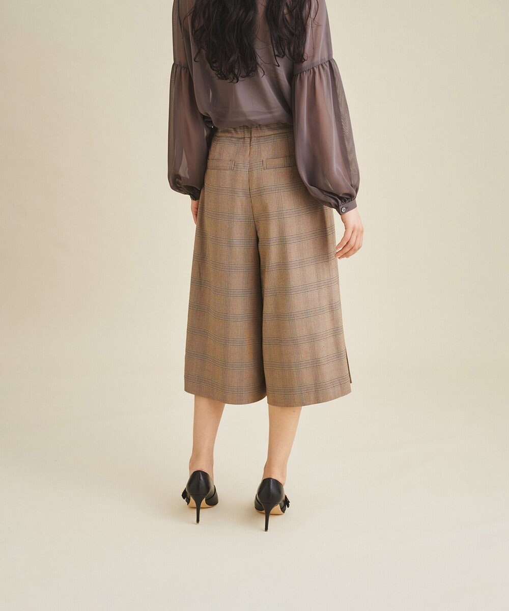 チェックプリーツパンツ / GRACE CONTINENTAL | GRACE CONTINENTAL  