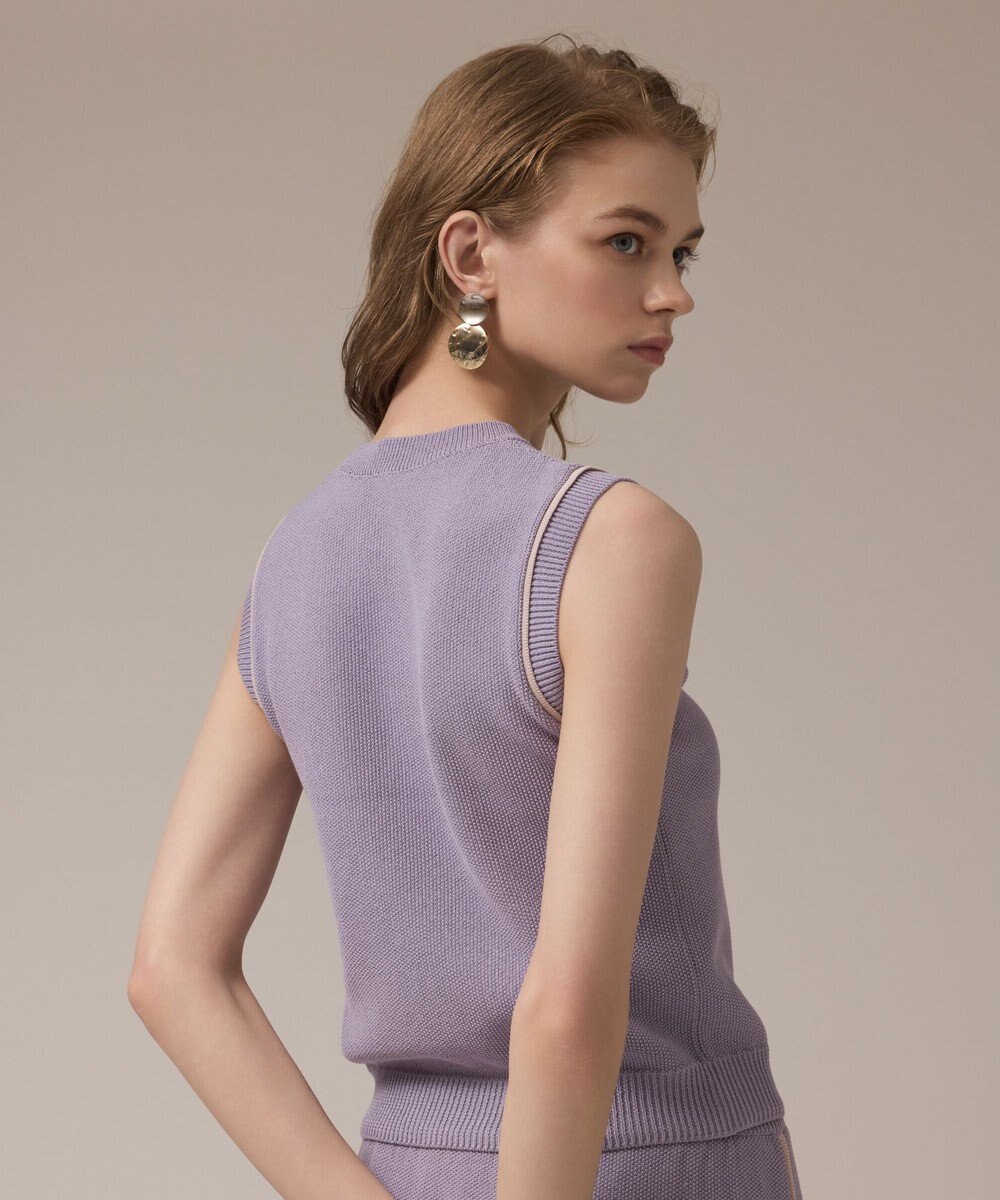 GRACE CONTINENTAL カノコニットトップ 