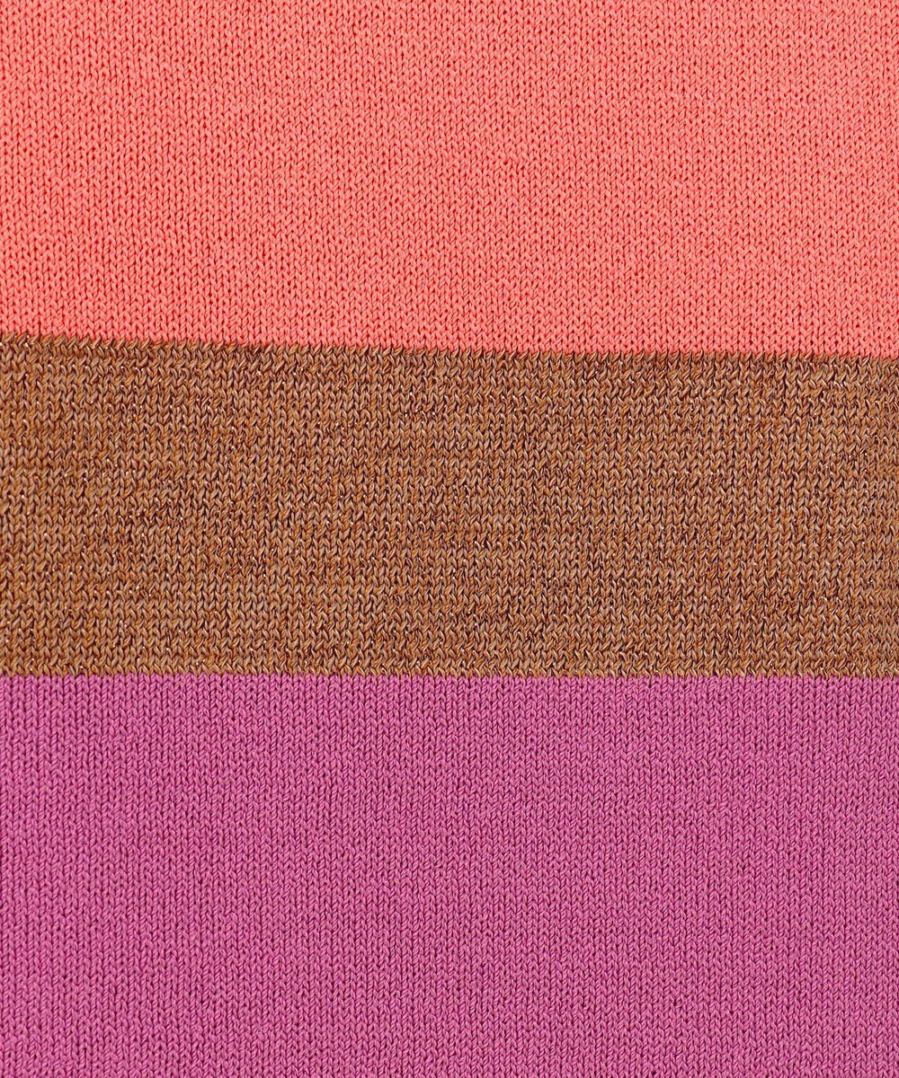 GRACE CONTINENTAL ニットマルチボーダージレ 