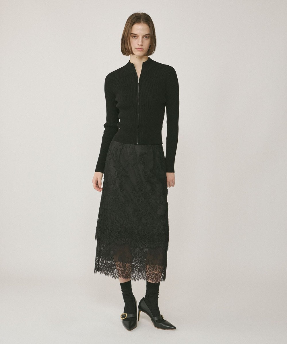 GRACE CONTINENTAL レースレイヤードスカート