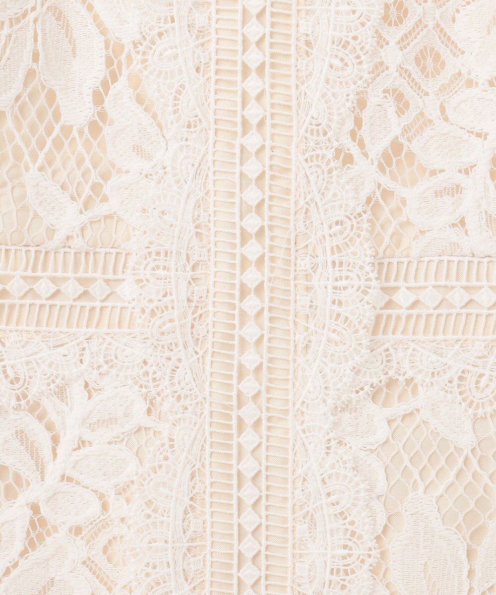 GRACE CONTINENTAL レースタイトドレス