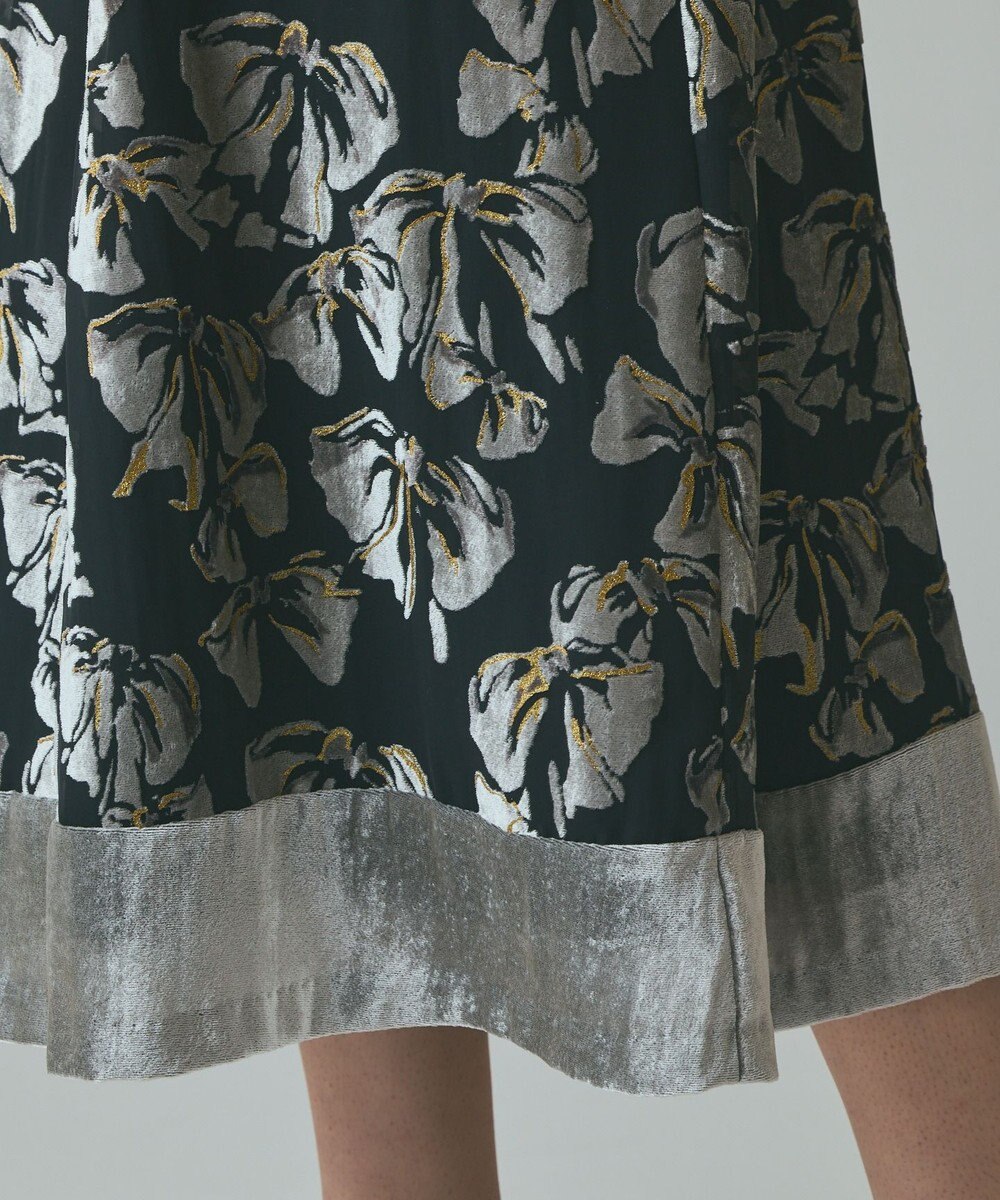 GRACE CONTINENTAL リボンオパールドレス 