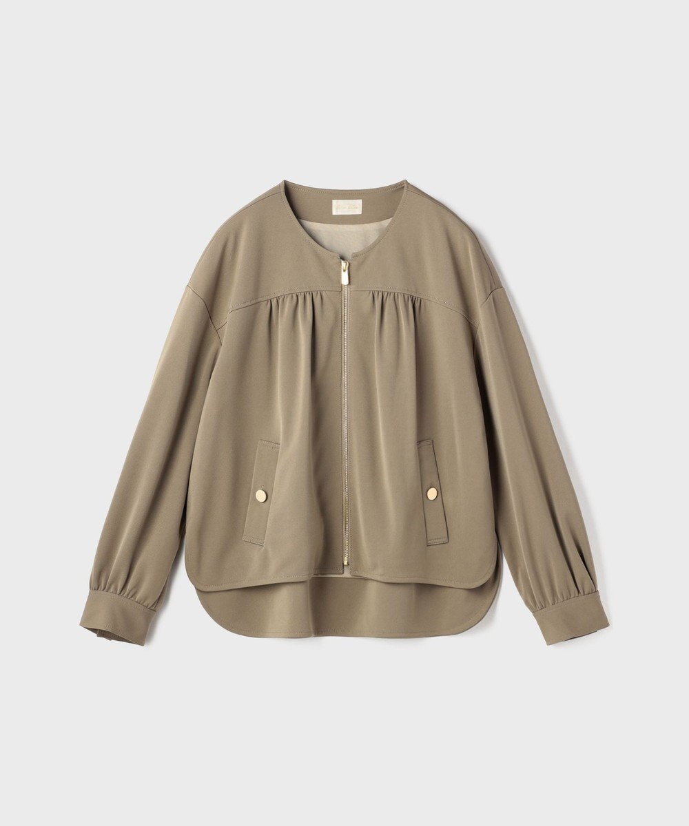 GRACE CONTINENTAL トリアセジャージジャケット 