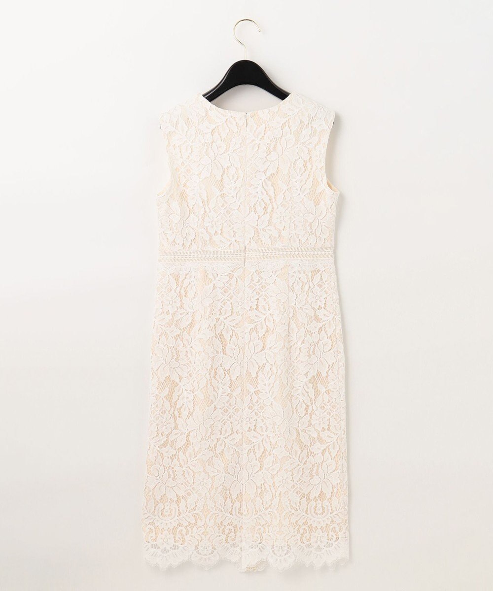 GRACE CONTINENTAL レースタイトドレス