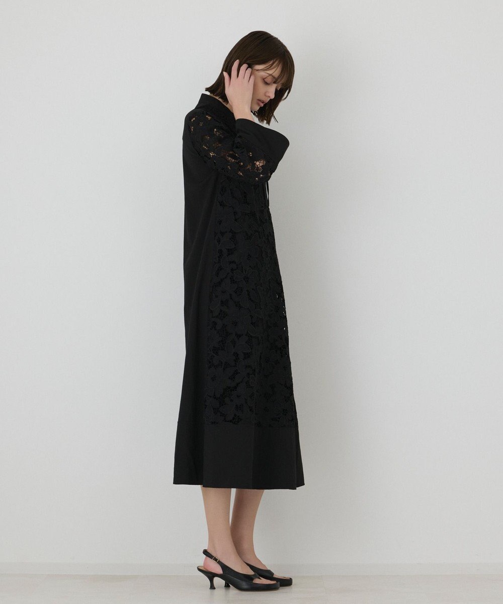 GRACE CONTINENTAL カットワークAラインワンピース 