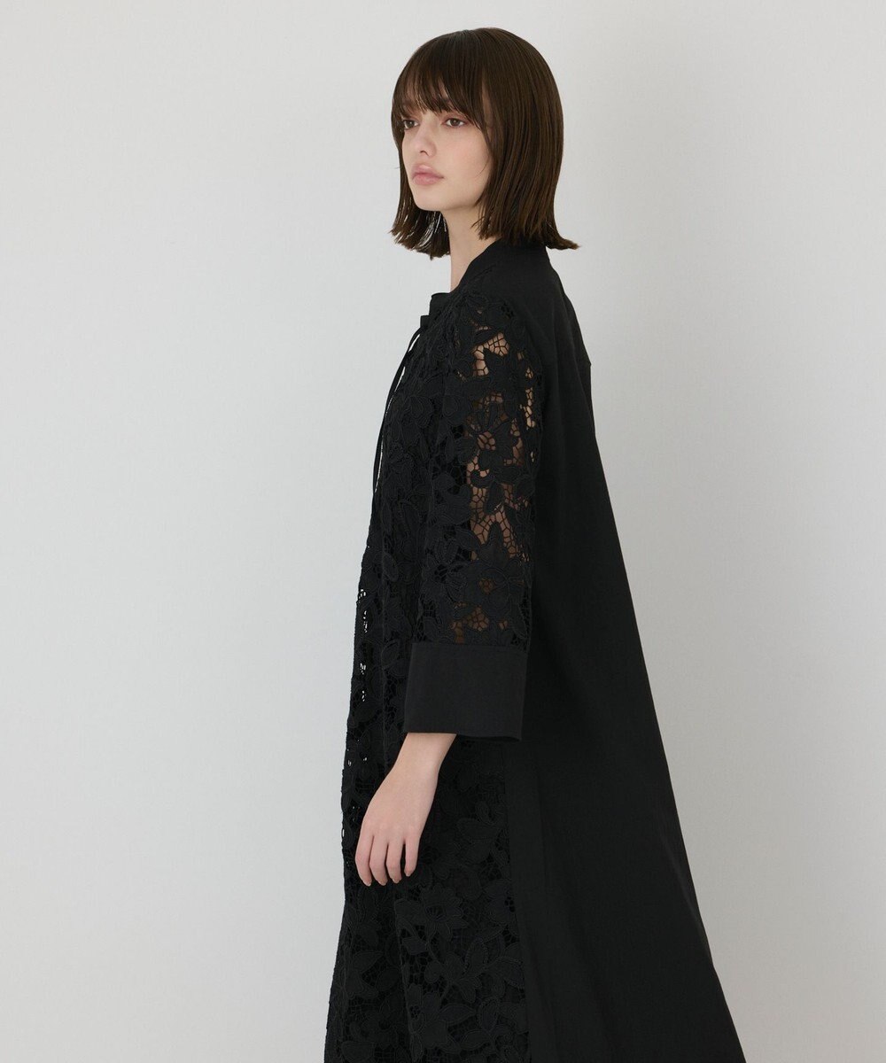 GRACE CONTINENTAL カットワークAラインワンピース 