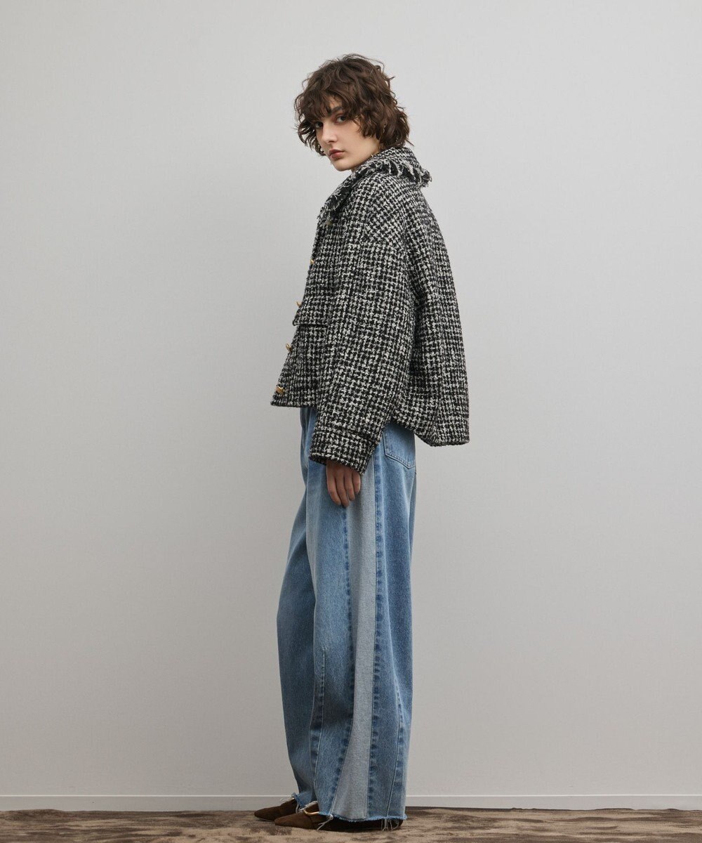 GRACE CONTINENTAL パディングツイードジャケット 