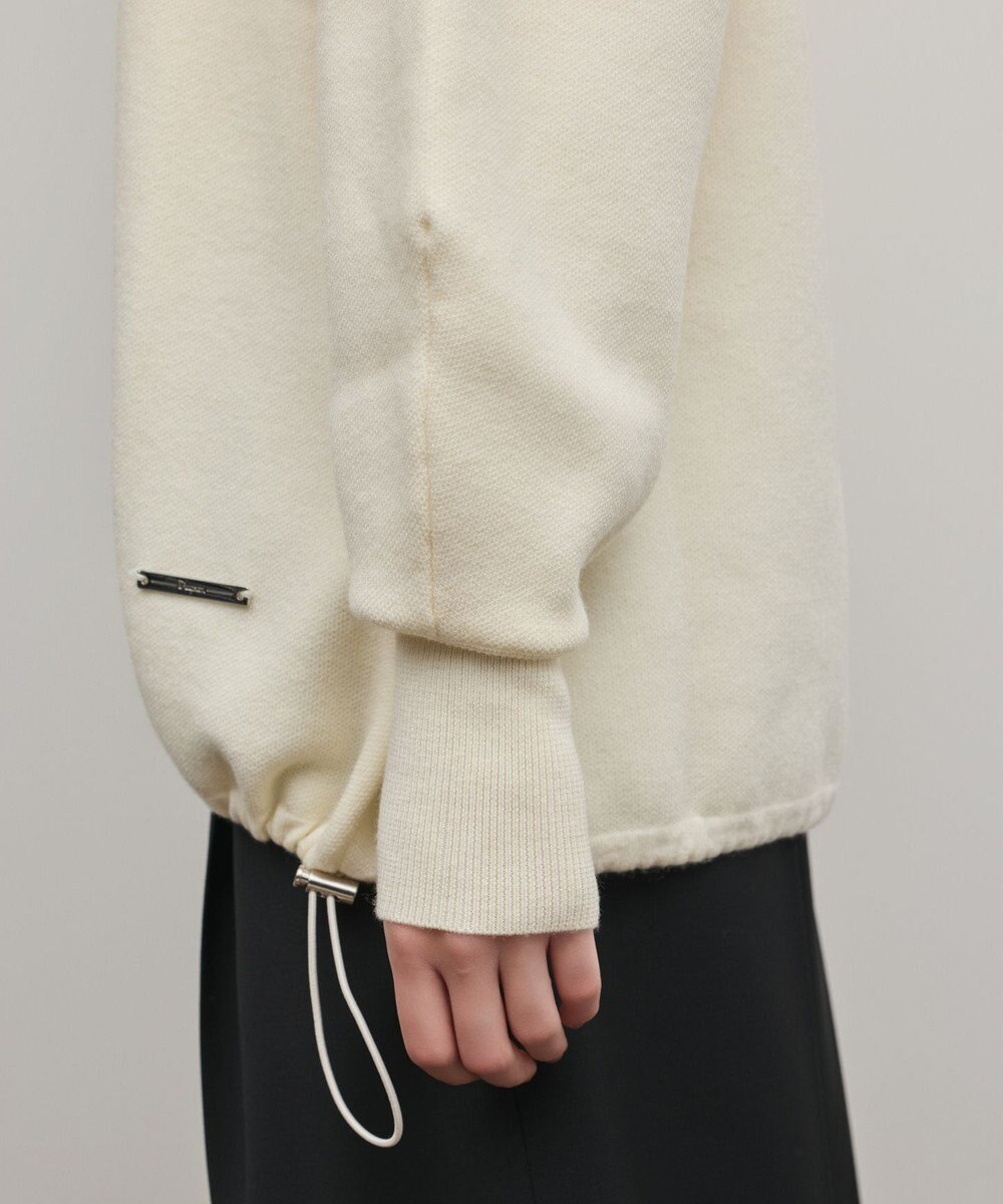 GRACE CONTINENTAL スウェットライクニットトップ 