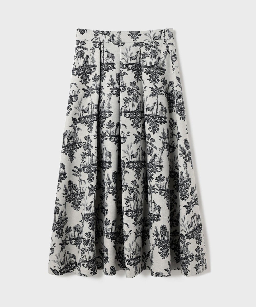 GRACE CONTINENTAL アニマルジャガードスカート 
