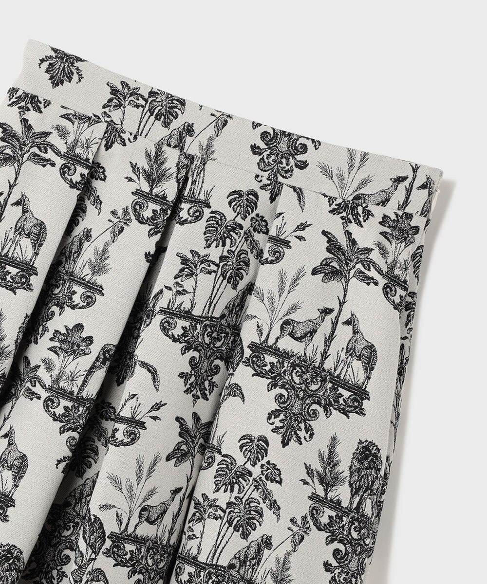 GRACE CONTINENTAL アニマルジャガードスカート 