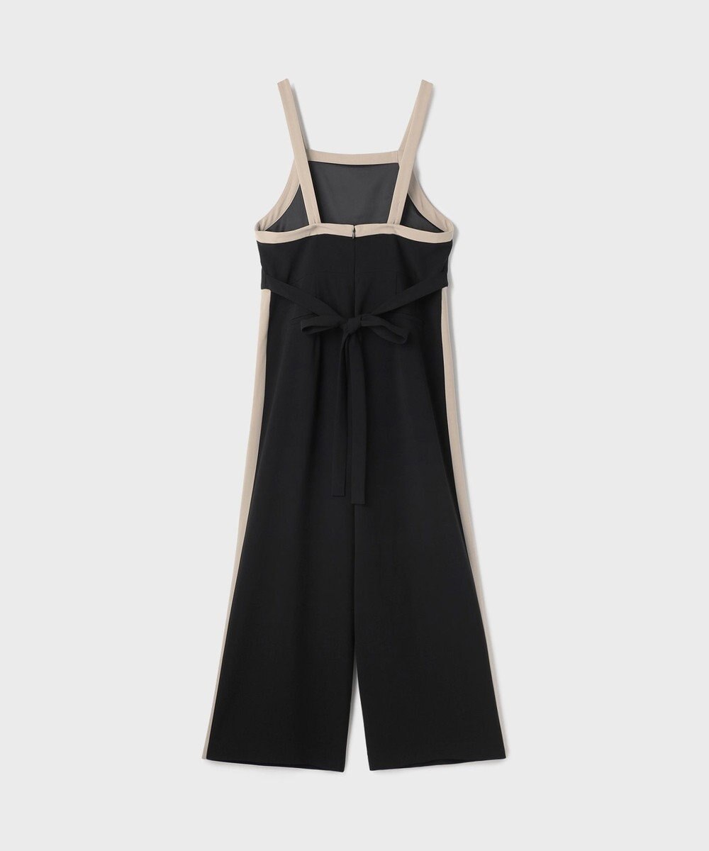 GRACE CONTINENTAL トリアセバイカラーサロペット 