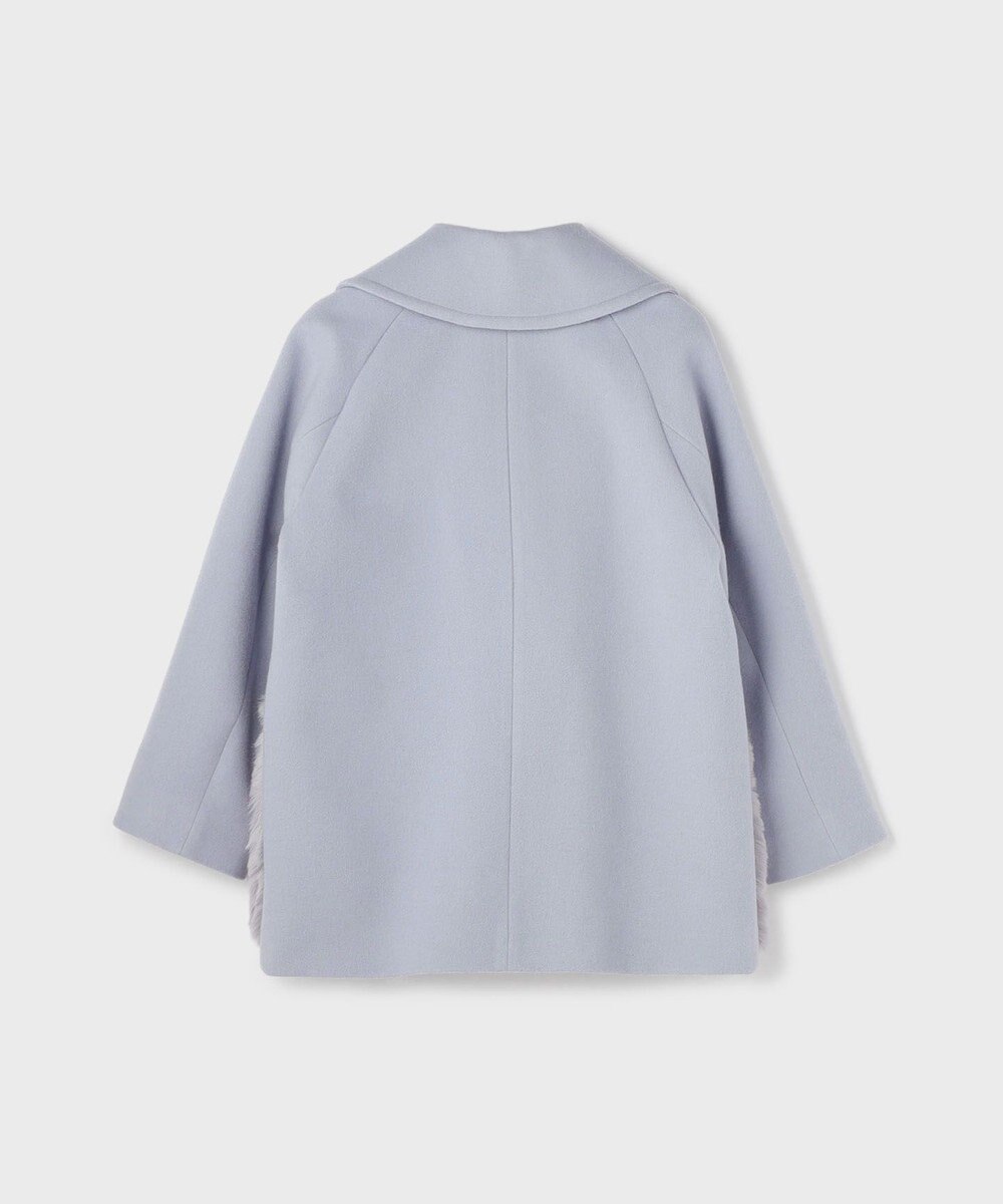 GRACE CONTINENTAL ファーポケットピーコート 