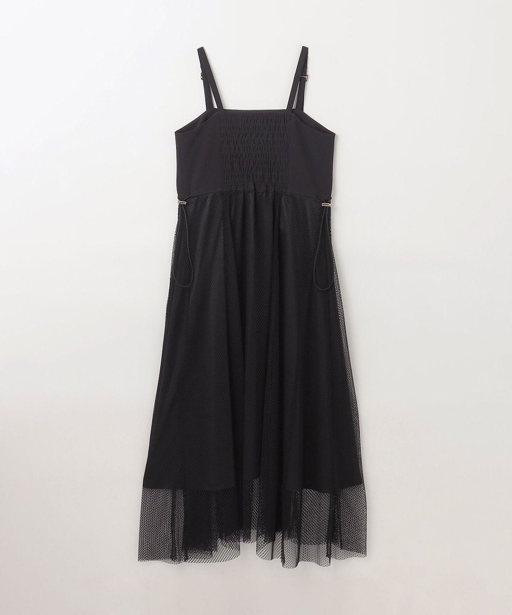 GRACE CONTINENTAL メッシュコンビキャミワンピース 
