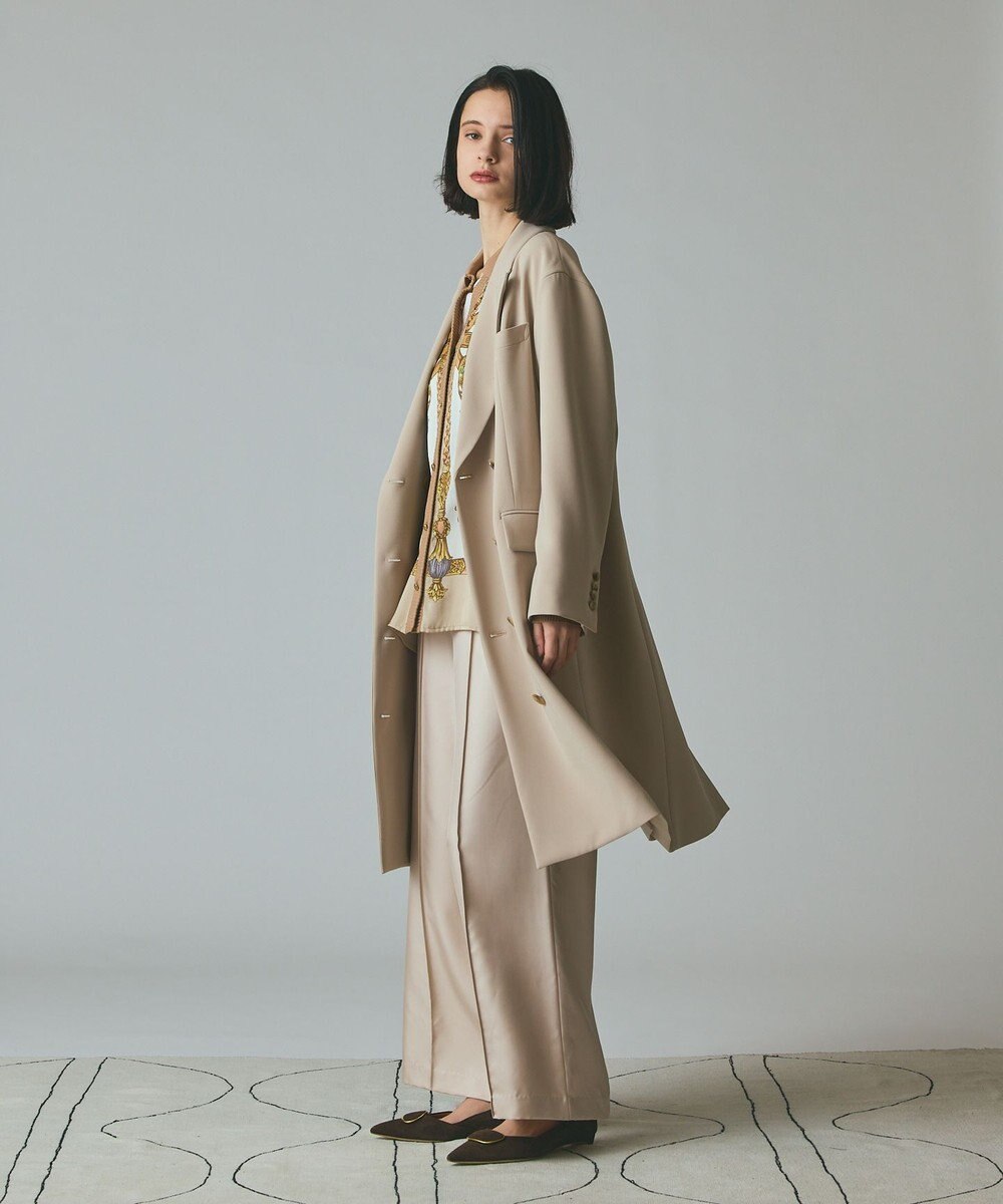 GRACE CONTINENTAL オーバーサイズテーラーコート 