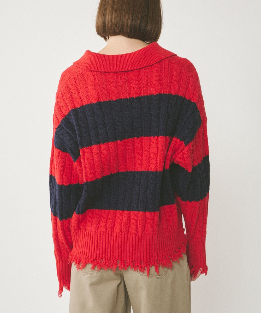 GRACE CONTINENTAL アランポロニットトップ