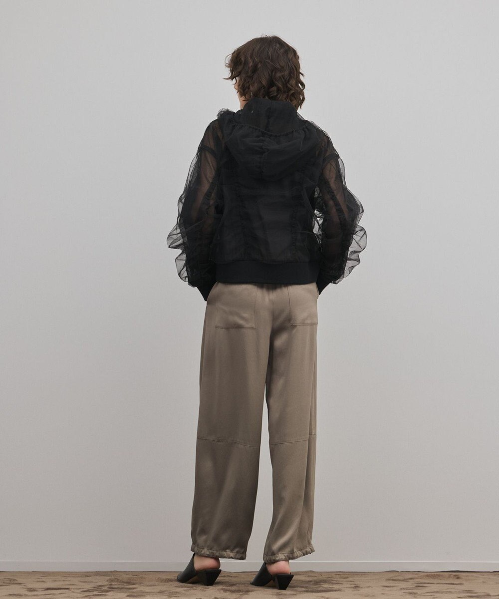 GRACE CONTINENTAL チュールパーカー 